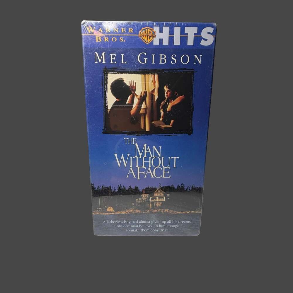 The Man Without a Face VHS Mel Gibson Warner Bros.